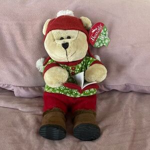 Starbucks Bearista Bear Plush The‎ Mouse Writer - 11" holiday